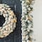 Glitzhome® 6ft. Pre-Lit Snow Flocked Christmas Garland, 2ct.